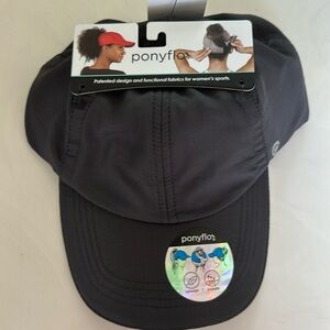 Gray Pony Flow hat -NWT